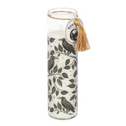 Something Different Mystic Raven Deadly Nightshade Tube Candle White/black (One Size)