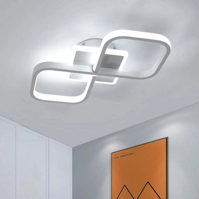36W Modern Led Ceiling Light 6500K Acrylic Ceiling Lamp Bedroom Living Room - image 1
