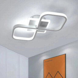 36W Modern Led Ceiling Light 6500K Acrylic Ceiling Lamp Bedroom Living Room - thumbnail 1