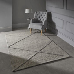 Melrose Hand Tufted New Zealand Wool Line Design Indoor Medium Area Rug 120/170Cm - thumbnail 1