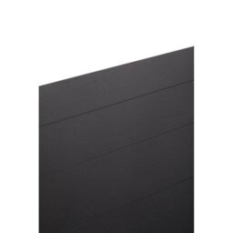 Orsina Three Shelf Black Book Case, Pine Wood Tall Book Shelf, Large Book Case For Home & Office - thumbnail 6