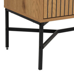 Wyld Haus Kalundborg Wild Oak Panelled Sideboard 2 Doors 1 Drawer 1800X700X400mm - thumbnail 7
