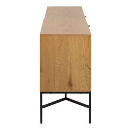 Wyld Haus Kalundborg Wild Oak Panelled Sideboard 2 Doors 1 Drawer 1800X700X400mm - thumbnail 4