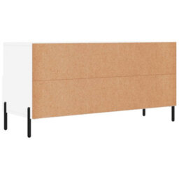 Berkfield Tv Cabinet White 102X36X50 Cm Engineered Wood - thumbnail 8