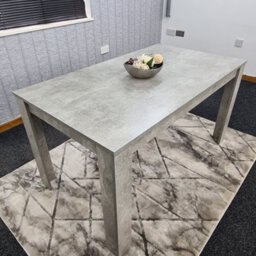 Kosy Koala Dining Table Grey Wood Kitchen Place For 6 Seats Kitchen Dining Room Furniture - thumbnail 6