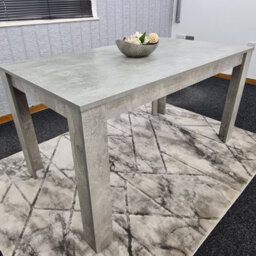 Kosy Koala Dining Table Grey Wood Kitchen Place For 6 Seats Kitchen Dining Room Furniture - thumbnail 4