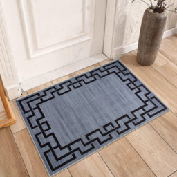Ameha Bedroom Small Printed Rug For Indoor Greek Key Style Front Door Mat Printed Area Rugs Soft Touch Floor Mats (Nico, 40X60 Cm) - thumbnail 7