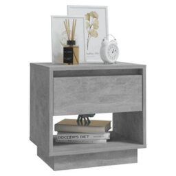 Berkfield Bedside Cabinets 2 Pcs Concrete Grey 45X34X44 Cm Engineered Wood - thumbnail 4