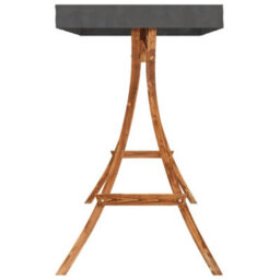 Walplus Swing Frame With Anthracite Roof Bent Wood With Teak Finish - thumbnail 5