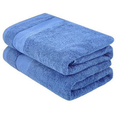 Aten Homeware Wedgewood Luxury Egyptian Cotton Bath Towels - 70X140Cm - 2 Pack - image 1