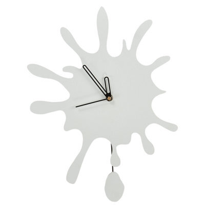 Beliani  Wall Clock Fully 27 Cm White - image 1