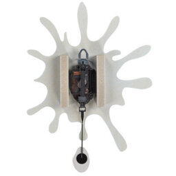 Beliani  Wall Clock Fully 27 Cm White - thumbnail 6