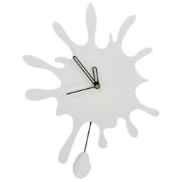 Beliani  Wall Clock Fully 27 Cm White - thumbnail 5