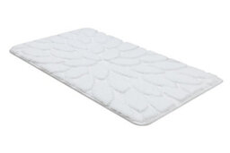 RugsX Bathroom Rug Supreme Stones, Non-Slip, Soft - White  60X100 Cm - thumbnail 2