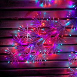 Samuel Alexander 1.2M Twinkling Starburst Snowflake Christmas Decoration With 960 Rainbow Leds - thumbnail 7
