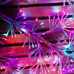 Samuel Alexander 1.2M Twinkling Starburst Snowflake Christmas Decoration With 960 Rainbow Leds - thumbnail 5