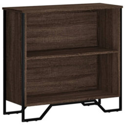 Berkfield Modern Bookcase Brown Oak 80X31X74.5 Cm Engineered Wood