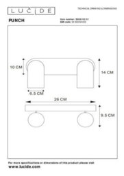 Lucide Punch 2 Light Bar Spotlight White - thumbnail 6