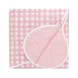 furn. Furn Scallop Quilted Bedspread, Pink, 150 X 200Cm - thumbnail 2