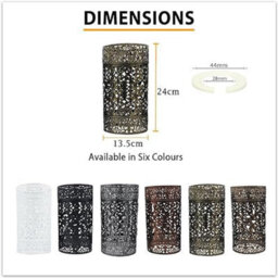 Vintage Industrial Metal Cage Lampshade Diy Brushed Silver Hanging Light Fixture - thumbnail 7