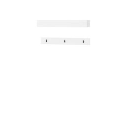 Arte White Simply 6 Hallway Hanger W92Cm - Bright And Timeless Design - thumbnail 1
