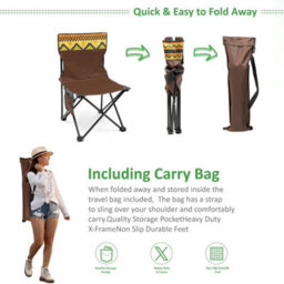 Camping Table And Chair Set 5 Piece Outdoor Beach Picnic - thumbnail 5