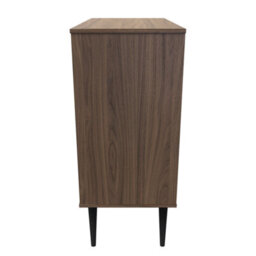 Fuji 4 Drawer Chest In Carini Walnut (Ready Assembled) - thumbnail 3