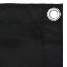 Berkfield Balcony Screen Black 90X300 Cm Oxford Fabric - thumbnail 3
