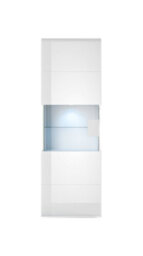Arte Minimalist Toledo 07 Wall Hung Cabinet 53Cm - Pure White Gloss, Timeless Elegance For Any Room - thumbnail 2