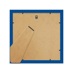 "9X9"" Blue Picture Frame - 9X9"" Square Frame With 8X8"" Mount For 9X9""/8X8"" Pictures Art Deco Style Room Decor, 1 Pack" - thumbnail 3