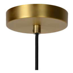 Lucide Firmin Classic Pendant Light 20Cm - 1Xe27 - Matt Gold, Brass - thumbnail 6