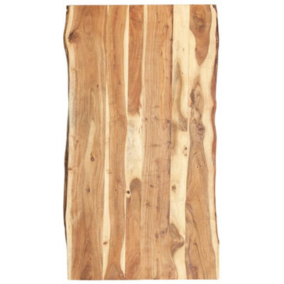 Vidaxl Table Top Solid Acacia Wood 118X(50-60)X3.8 Cm Table Tops - image 1