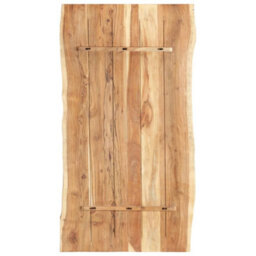 Vidaxl Table Top Solid Acacia Wood 118X(50-60)X3.8 Cm Table Tops - thumbnail 2