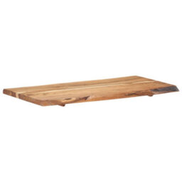 Vidaxl Table Top Solid Acacia Wood 118X(50-60)X3.8 Cm Table Tops - thumbnail 7