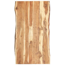 Vidaxl Table Top Solid Acacia Wood 118X(50-60)X3.8 Cm Table Tops - thumbnail 1