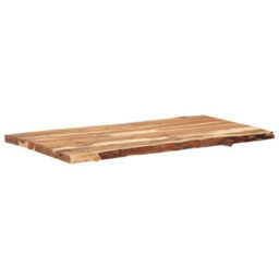 Vidaxl Table Top Solid Acacia Wood 118X(50-60)X3.8 Cm Table Tops - thumbnail 5