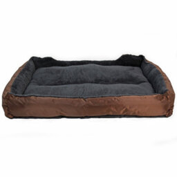 Actiaspet Faux Fur Pet Bed Brown/grey Xx-Large - thumbnail 7