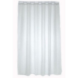 Blue Canyon Plain Shower Curtain White (180 X 180Cm)