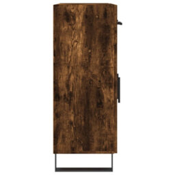 Berkfield Modern Sideboard Smoked Oak 69.5X34X90 Cm Engineered Wood - thumbnail 7