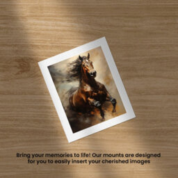 Ak Frames 12X10 White Picture Mounts To Fit 10X8 Aperture Size - Mount Board Only (No Frame Included) - thumbnail 5