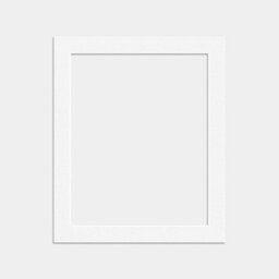 Ak Frames 12X10 White Picture Mounts To Fit 10X8 Aperture Size - Mount Board Only (No Frame Included) - thumbnail 1