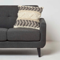 Homescapes Homecapes Lindi Handwoven Tufted Cream Kilim Cushion 45 X 45 Cm - thumbnail 2