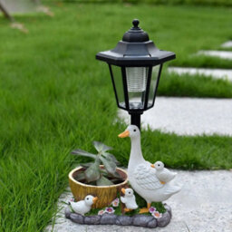 Solar Lantern Flowerpot Outdoor Decoration Night Light - thumbnail 3