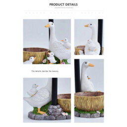 Solar Lantern Flowerpot Outdoor Decoration Night Light - thumbnail 2
