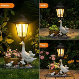 Solar Lantern Flowerpot Outdoor Decoration Night Light - thumbnail 6