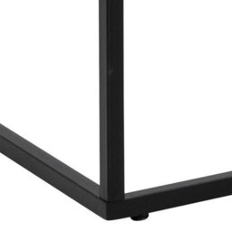 Furniture To Go Barossa Coffee Table With White Marble Carrara Top & Black Steel Base 110X55X45Cm - thumbnail 7