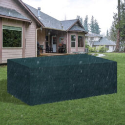 Outsunny 235X190X90Cm Large Patio Set Outdoor Garden Furniture Cover Green - thumbnail 1