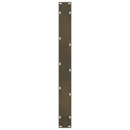 Berkfield Dining Table Legs Natural Steel 2 Pcs 70X(72-73) Cm Steel - thumbnail 7