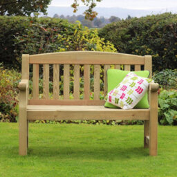 Package - Emily 2 Seater Bench And Pad - Dark Grey By Zest Outdoor Living - thumbnail 8