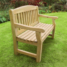 Package - Emily 2 Seater Bench And Pad - Dark Grey By Zest Outdoor Living - thumbnail 9